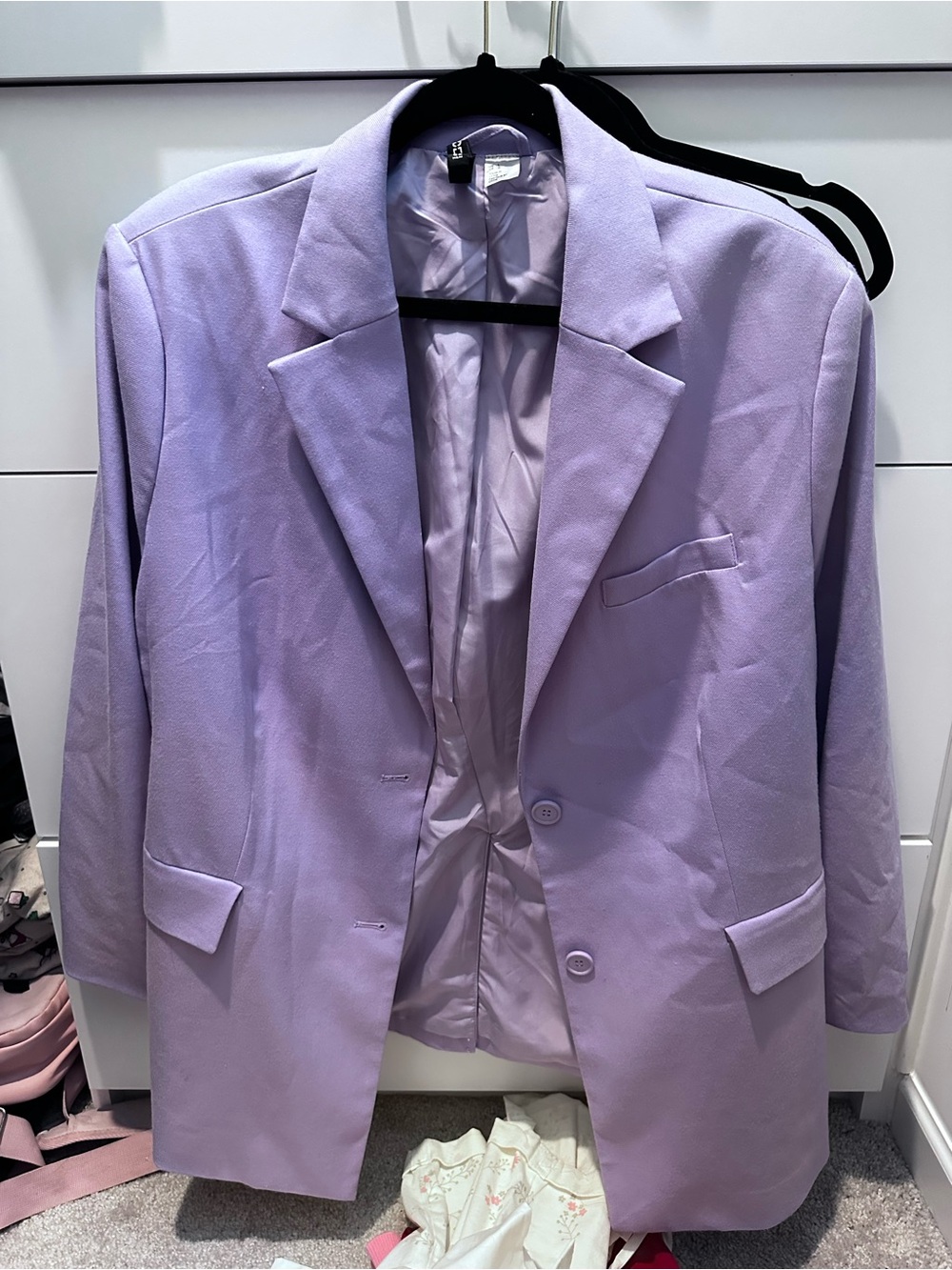 H&M Lilac Women's Blazer Jacket